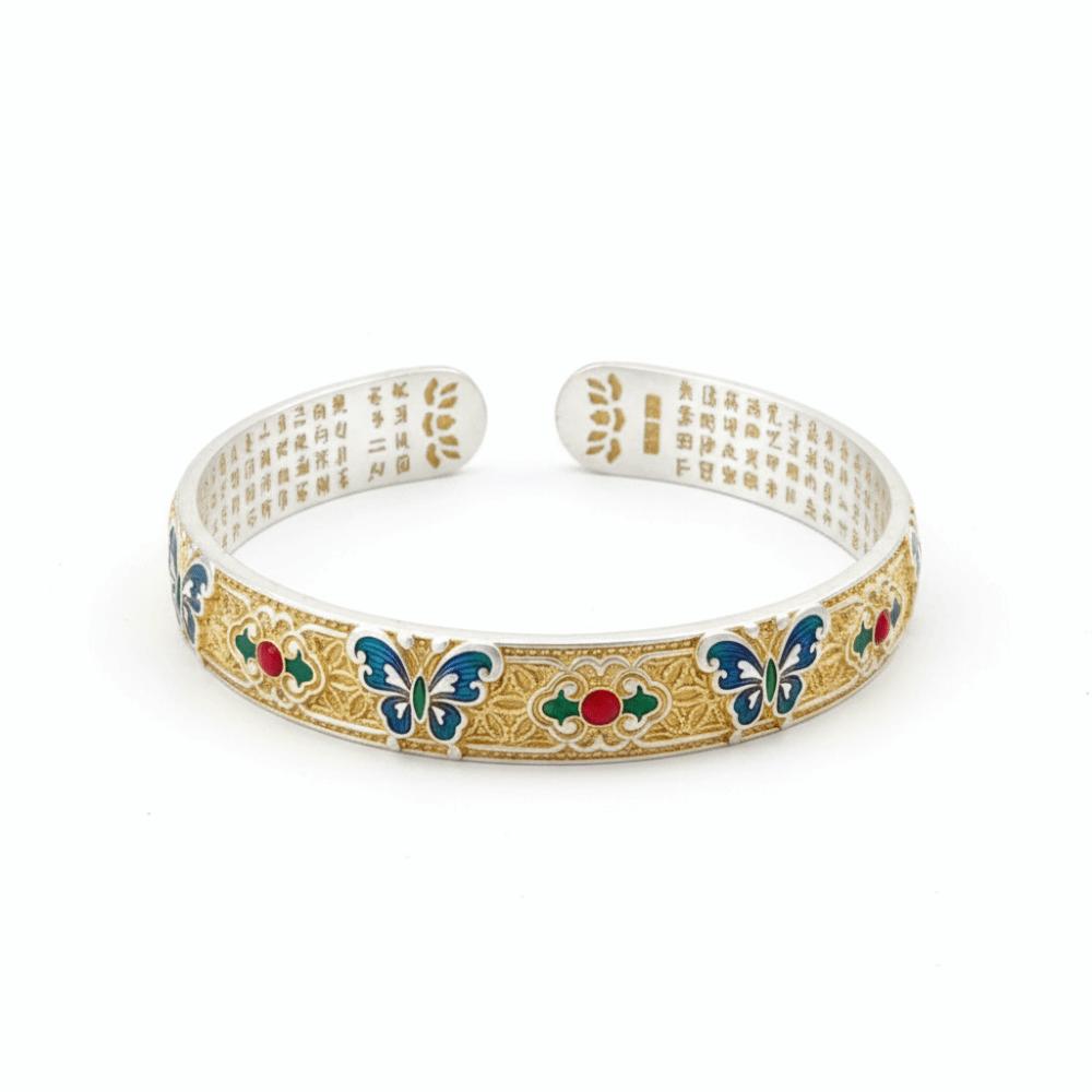 Traditionelles Damen-Armband Ethnischer Stil Chinesisches Cloisonné-Armband Emaille-Armband Geschenk