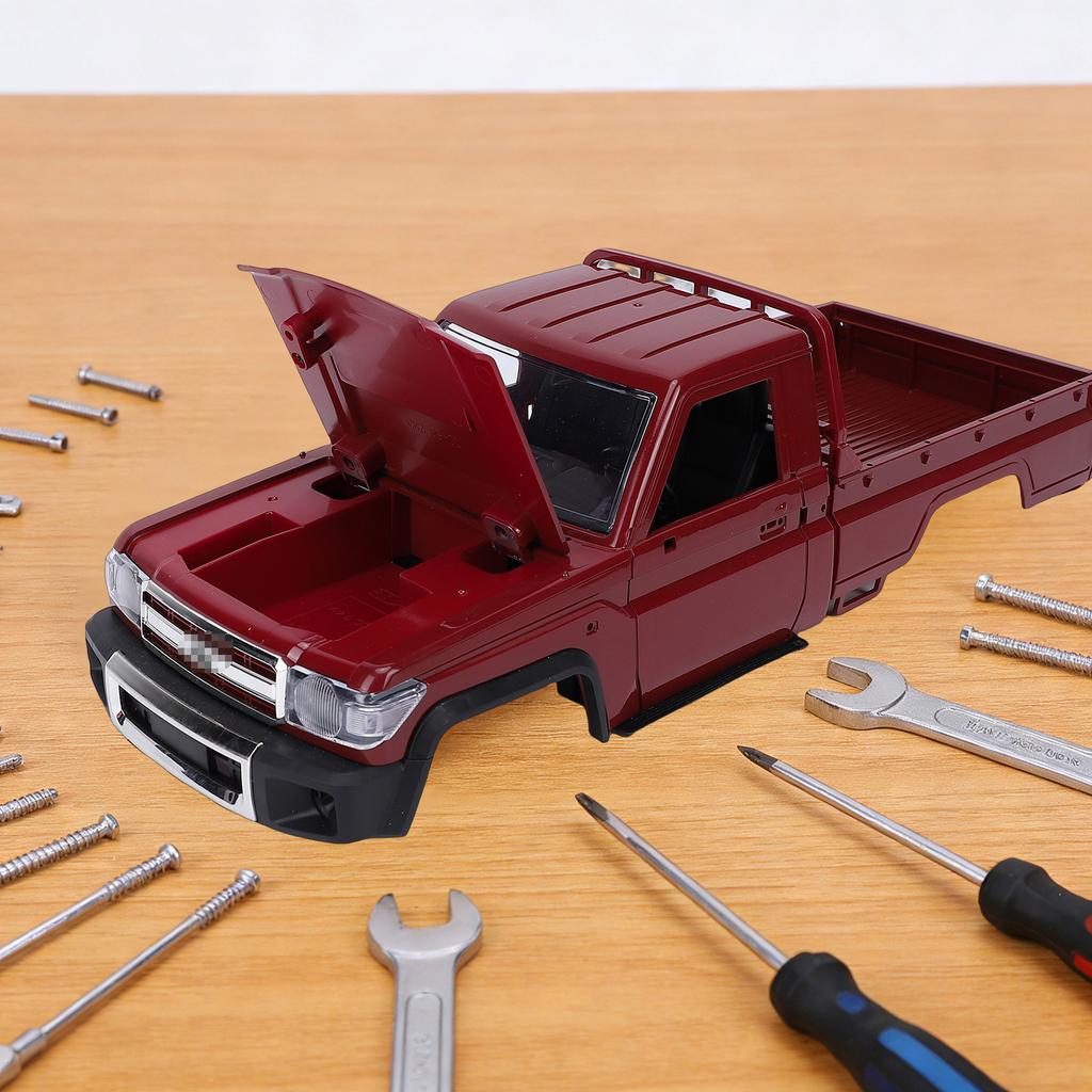 Replacement for Mangniu MN82 Remote Control Car Casing Kit Durable PP Material 1 12 Scale for MN82 RC Pickup Truck