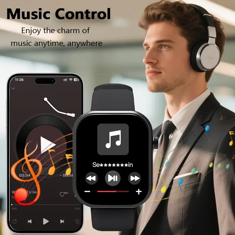 Fashion Couple Sports Outdoor Smart Watch Bracelet Step Counter Bluetooth Call Signs Sports Heart Rate Monitoring Reminder IOS