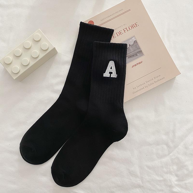 Dámské ponožky ke kolenům se žraločím vzorem - Bavlna, Proti zápachu, Univerzální, Influencerský styl pro podzim/zimu.