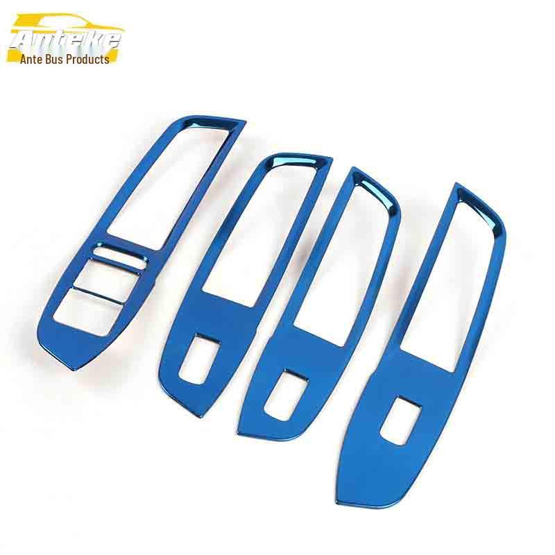 MG ZS Glasheberrahmen Dekor: Auto Fenster Armlehne Knopf Pailletten Zubehör