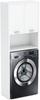Washing Machine Cabinet Matte White Bathroom Standing Cabinet Bathroom Column