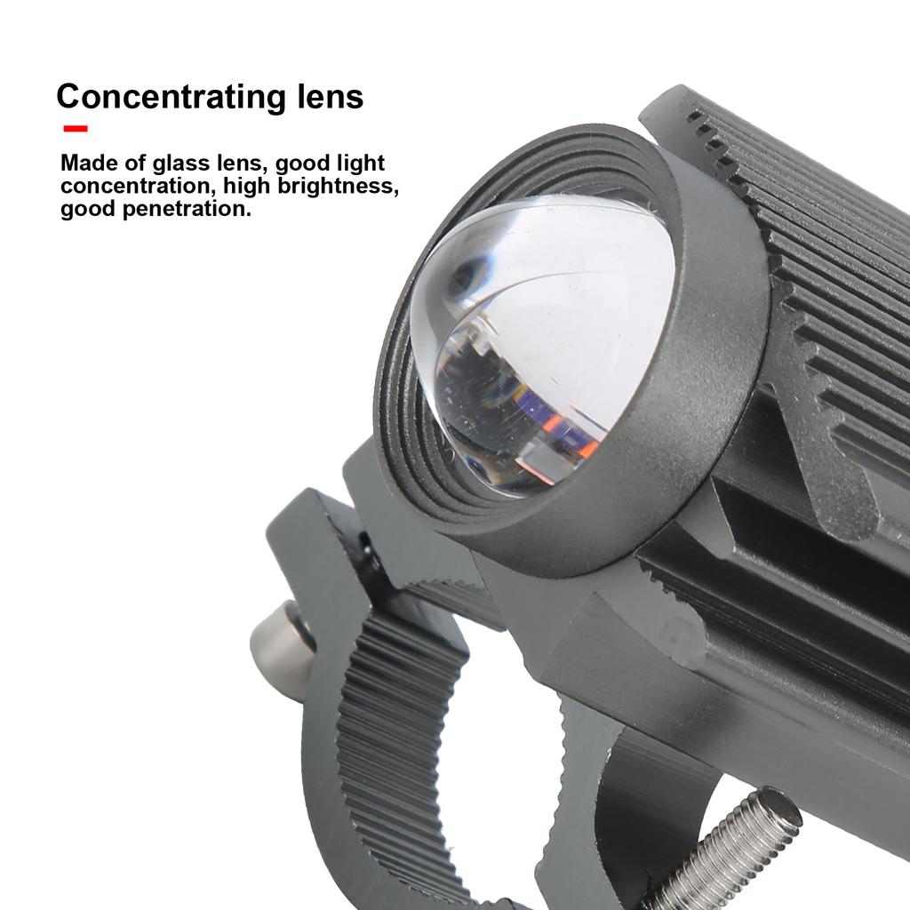 Electric Bike LED Light Waterproof High Brightness 36V 48V 60V Headlight Front Light