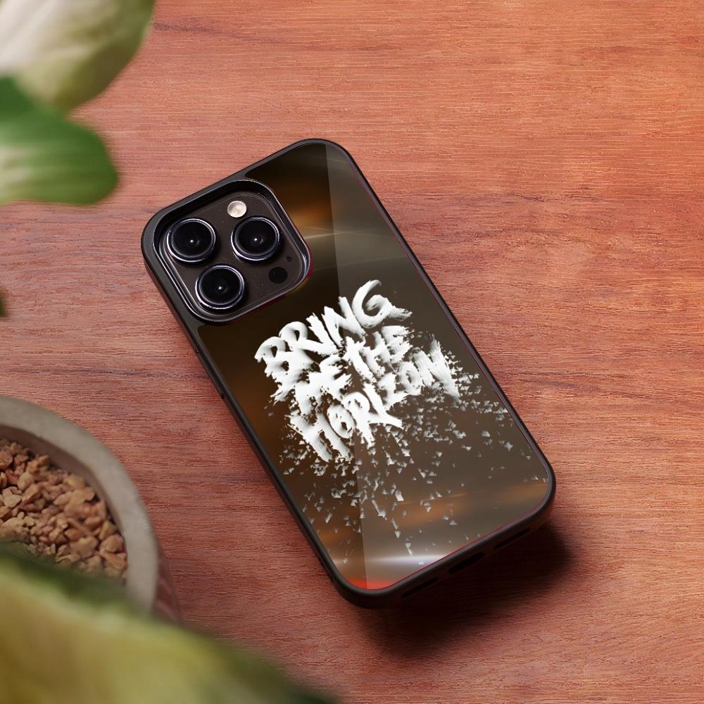 Bring Me The H-Horizons BMTH Phone Case for Iphone 16 15 14 13 Pro Max 12 11 Mini 7 8 Plus Se Xr X Xs Fundas Shell PC+TPU Cover