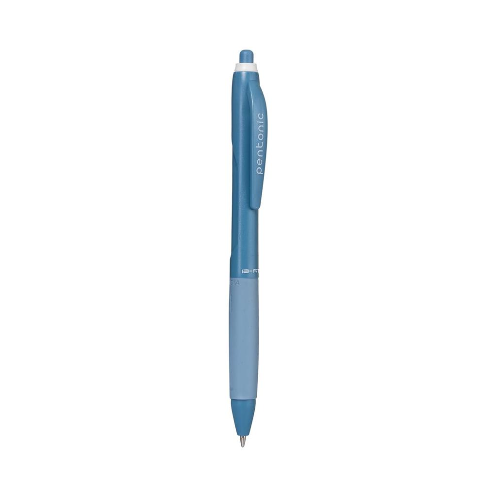Pentonic B-RT Shades 0.7 mm Ball Point Pen Box Pack, Blue Ink, Smooth Writing for Office, School & Home, Pack of 1 X 10pcs