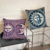 1pc Tarot Cute Sun Moon Art Pillow Case Square Bedroom Sofa Leisure Comfort Cushion Car Living Room Home Decoration