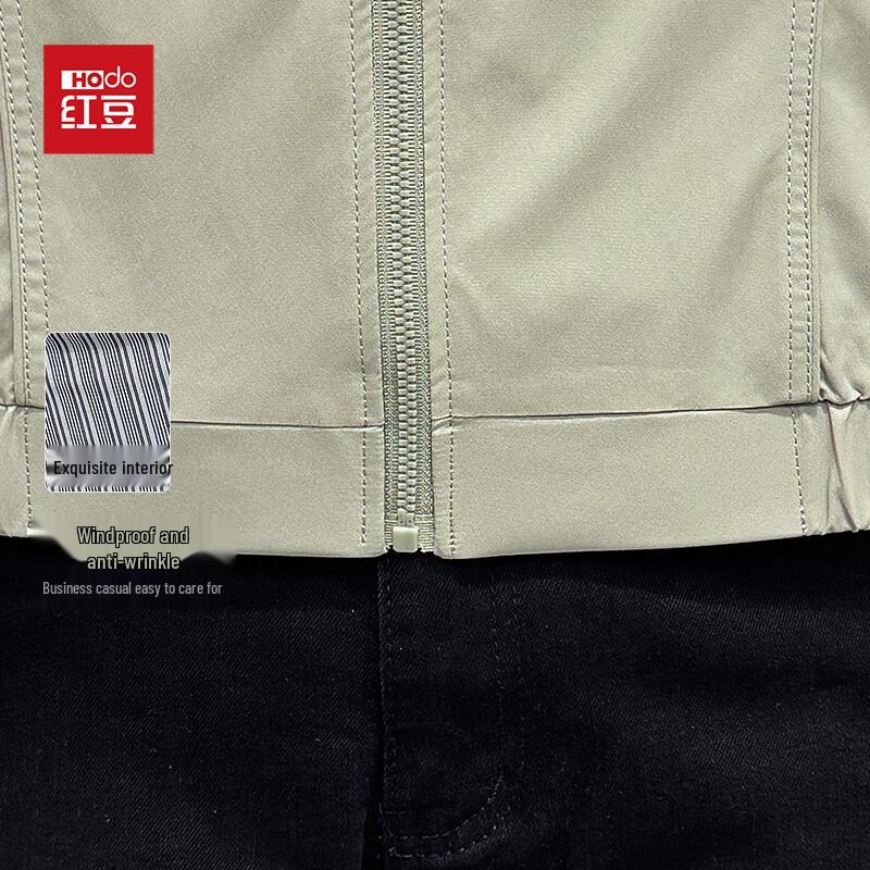 Men's Anti-Wrinkle Stand Collar Jacket