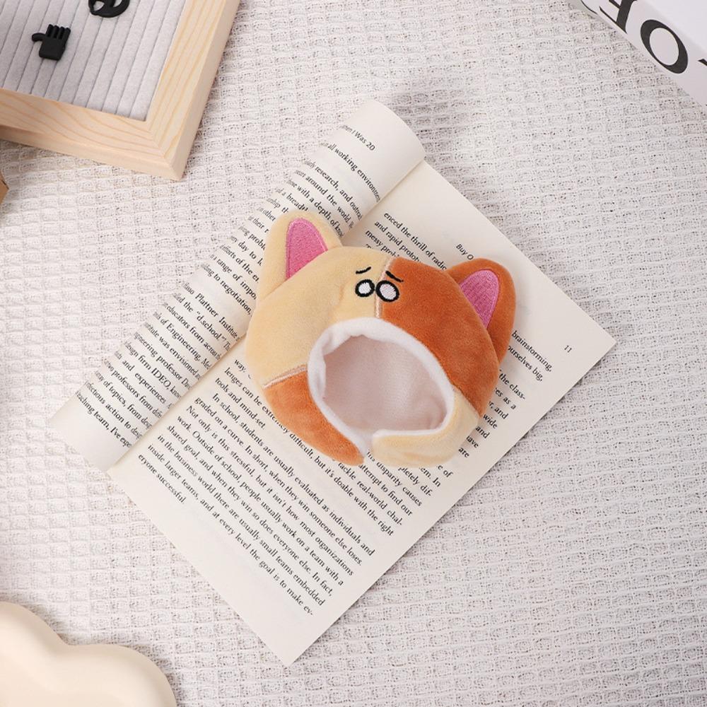 Animal Cartoon Doll Headwear Plush Miniature Hat Cute Animal Cartoon Cap