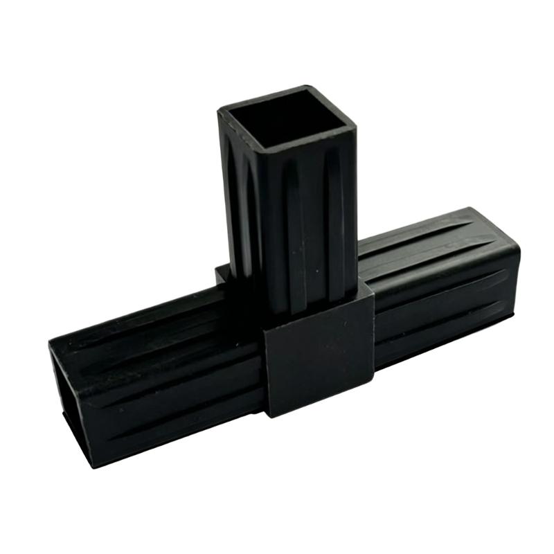 Multifunctionele 20x20mm Vierkante Buis Adapter Connector Accessoires Aluminiumlegering Elleboog Pijp Fitting Eenvoudig te Installeren