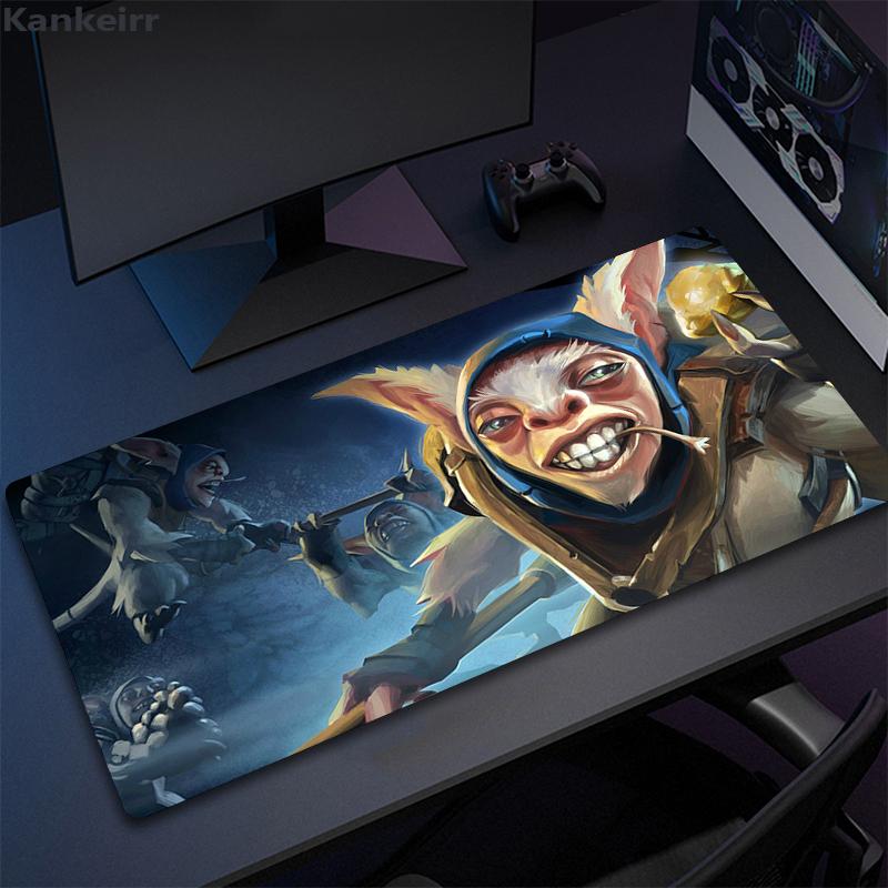 Dota 2 Mauspads Großes Tastaturpad Schreibtisch Gaming Mauspads Laptop Anti-Rutsch Büro Naturkautschuk Gamer Schreibtisch dota2 Mauspads PC