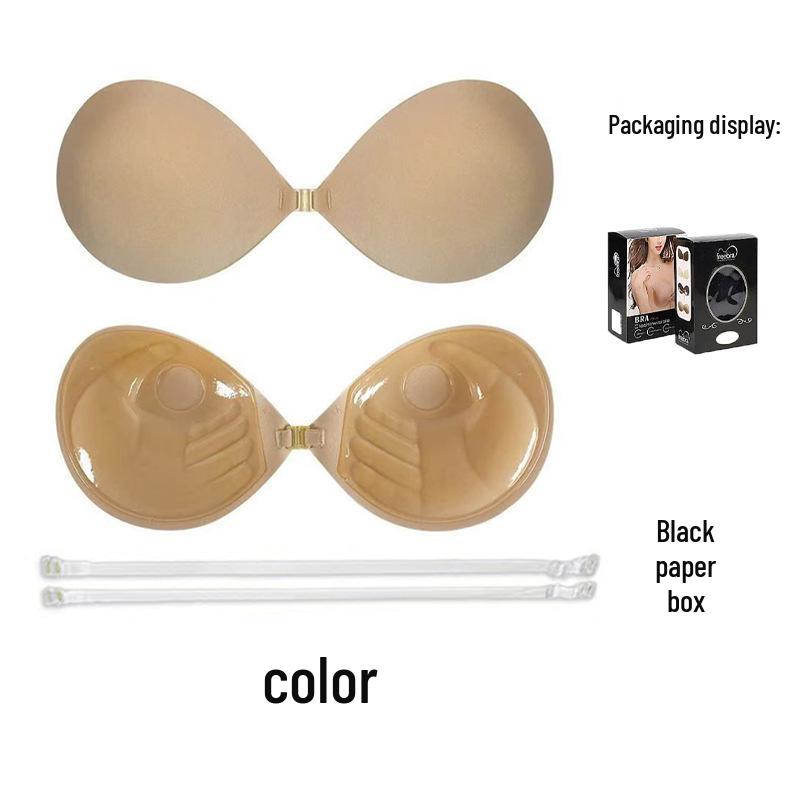 Reggiseno invisible a coppa tonda senza spalline: Migliorare i Pasties per Donne - Anti-Rilassamento, Sollevare Seno Piccolo