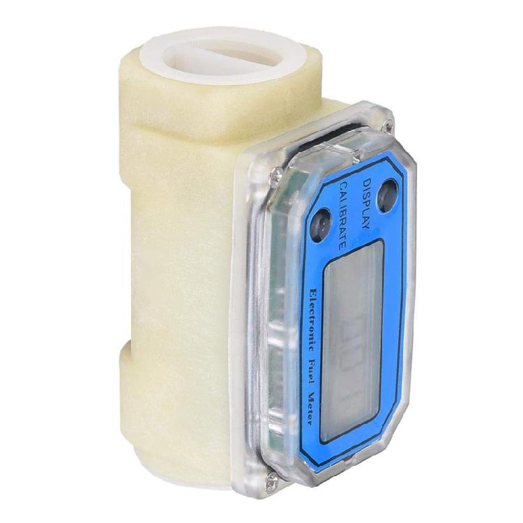 Digital Flow Meter Die sel Fuel Flowmeter High Accuracy 1-Inch Turbo Flow Meter