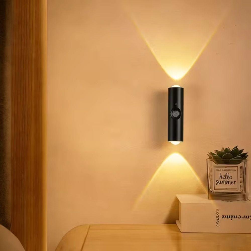 Portable Sensor Night Light 3/7 Colors Changing LED Closet Light Wall LED Lamp for 400mAh Bedroom