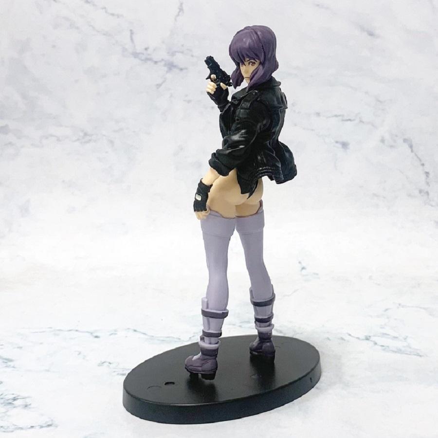 

18cm Anime Ghost Within Shell Anime Figure captain Motoko Kusanagi Action Figures Peripheral PVC Desktop Model Doll Toy Gifts