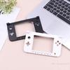 50PA Compatible con 3DS XL LL Pieza de Bisagra de Repuesto Carcasa de Marco Medio Inferior para Carcasa de Consola de Juegos 3dsxl