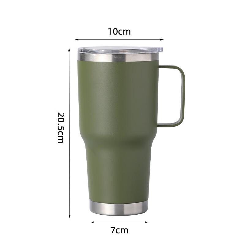 Zhiyue 30 304 Stainless Steel Insulated Straw Car Mug