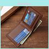 Slim Pu Leather Men's Wallet Durable And Fashionable
