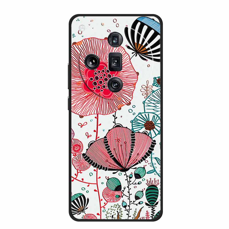 3D Emboss Case For OPPO Find X7 Ultra Phone Case Relief Black Silicone Soft Back Cover Coque For OPPO Find X7 Ultra Cases Fundas