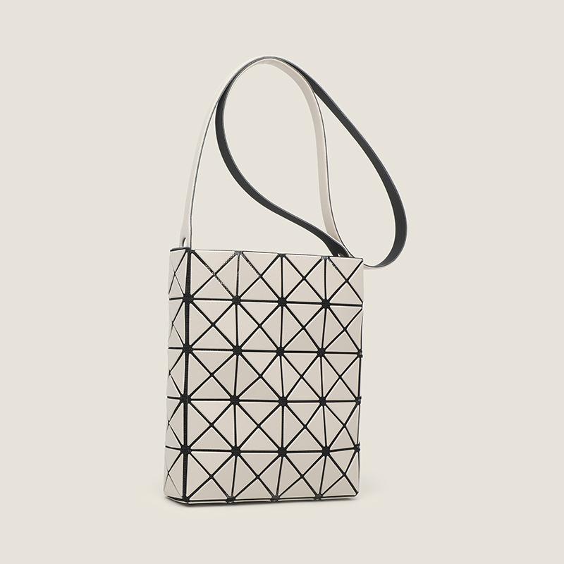 New Geometric Small Square Box Mini Crossbody Single Shoulder Frosted Diamond Lattice Mobile Phone Bag for Women