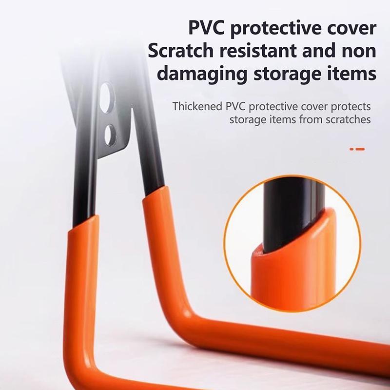 Wall Mounted Racket Holder Tennis Racket Holder Badminton Racket Holder Wall Wave Hook Storage Holds Multiple Racquets Rack