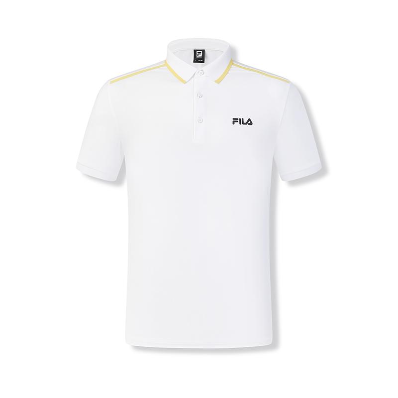 New FILA Polo Shirt Men's Jade White A11M431130FWT