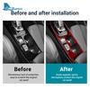 Real Soft Carbon Fiber Sticker For Peugeot 208 E-208     2024 2025 LHD RHD Car Manual Automatic Gear Shift Panel