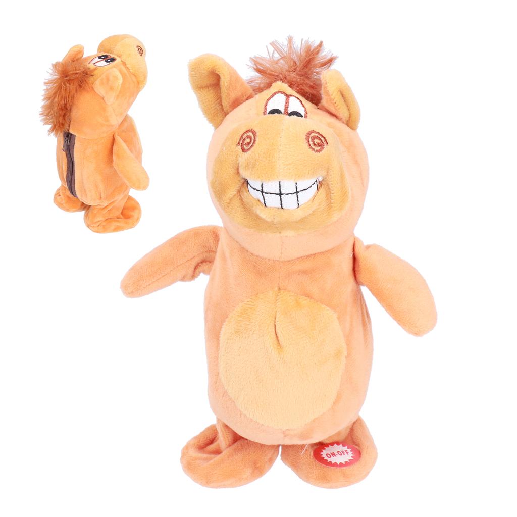 Electronic Plush Animal Stuffed Toys Speaking Dancing Interactive Repeating Pet ToysHorse