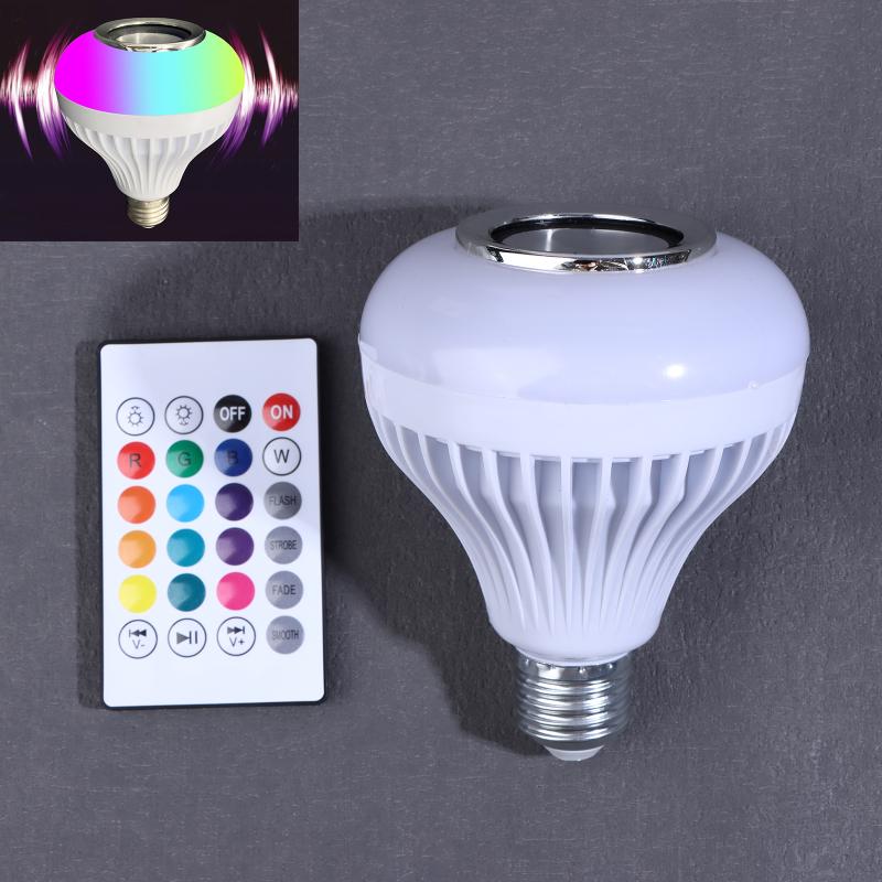 Bec Boxe Bluetooth Portabil Lumini LED Colorate RGB Cutie de Sunet Muzică Cu Telecomandă Pentru Petrecere Acasă Spectacol pe Scenă