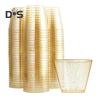 Food Grade 10Pcs 270ML Disposable Plastic Dessert Cup Decorative Creative Glitter Surface Water Cup Party Supplies