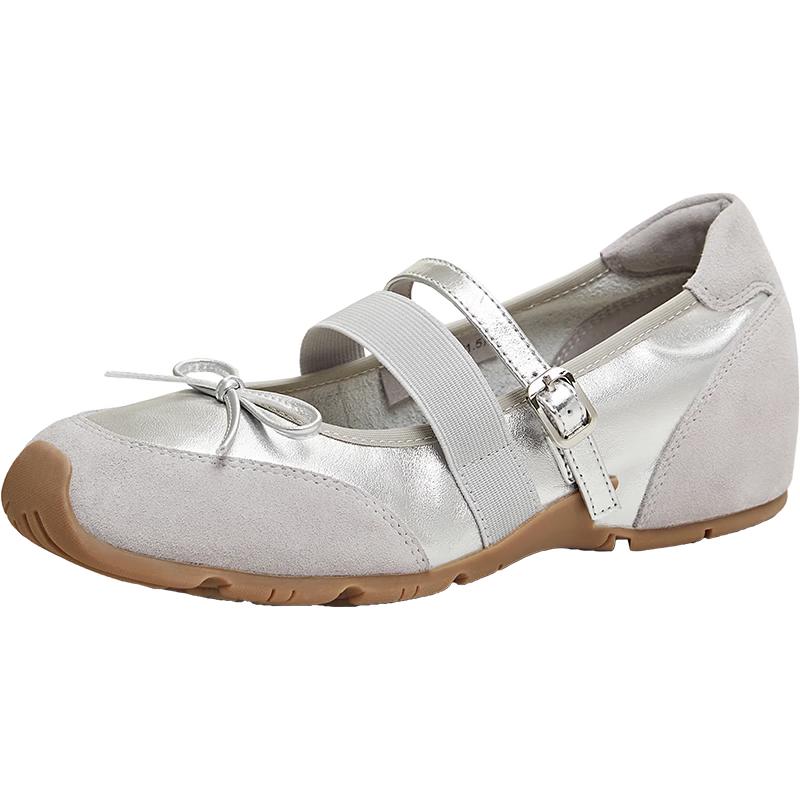 Teenmix Women s Soft Candy Ballet Mary Jane Trainers 38