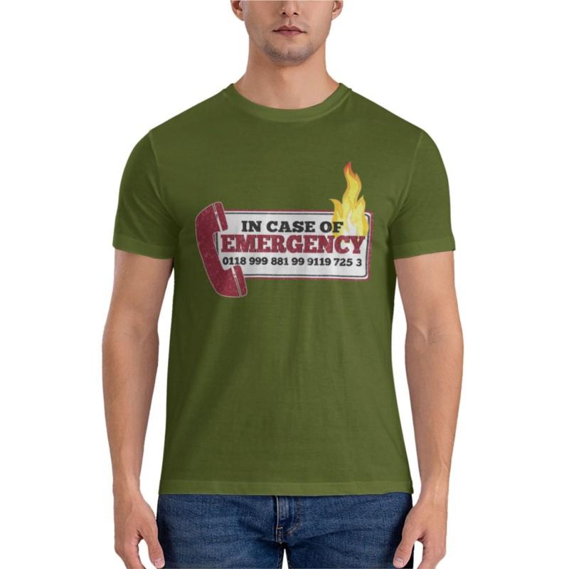 It Crowd Inspired New Emergency Number 0118 999 881 99 9119 725 3 Moss and the Fire Essential TShirt Short tshirt