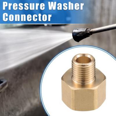 Pressure Washer Connector 13mm G14" Adapter Brass Screw Hose Connector