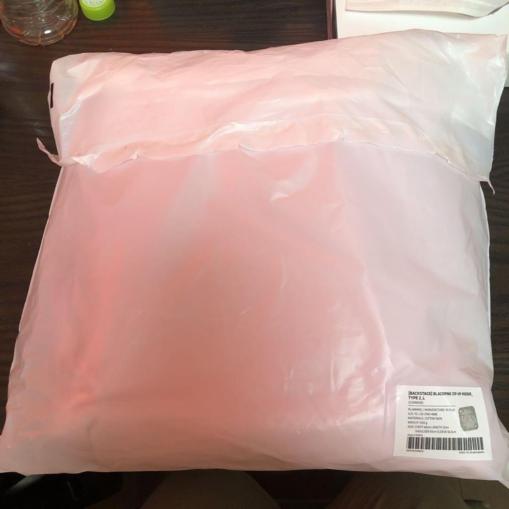 [USED] BLACKPINK BORN PINK Hoodie Pink L Size