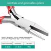 Steel Wire Bending Tools Precision Plier Round Concave Pliers for Jewelry Making