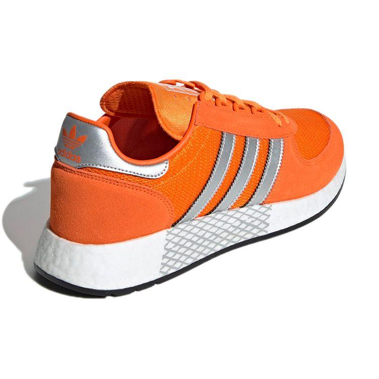 Adidas Originals Marathon Tech Comfortable Retro Sports Non-Slip Wear-Resistant Breathable Low-Top Marathon Running Shoes Unisex Sneaker Orange G27857