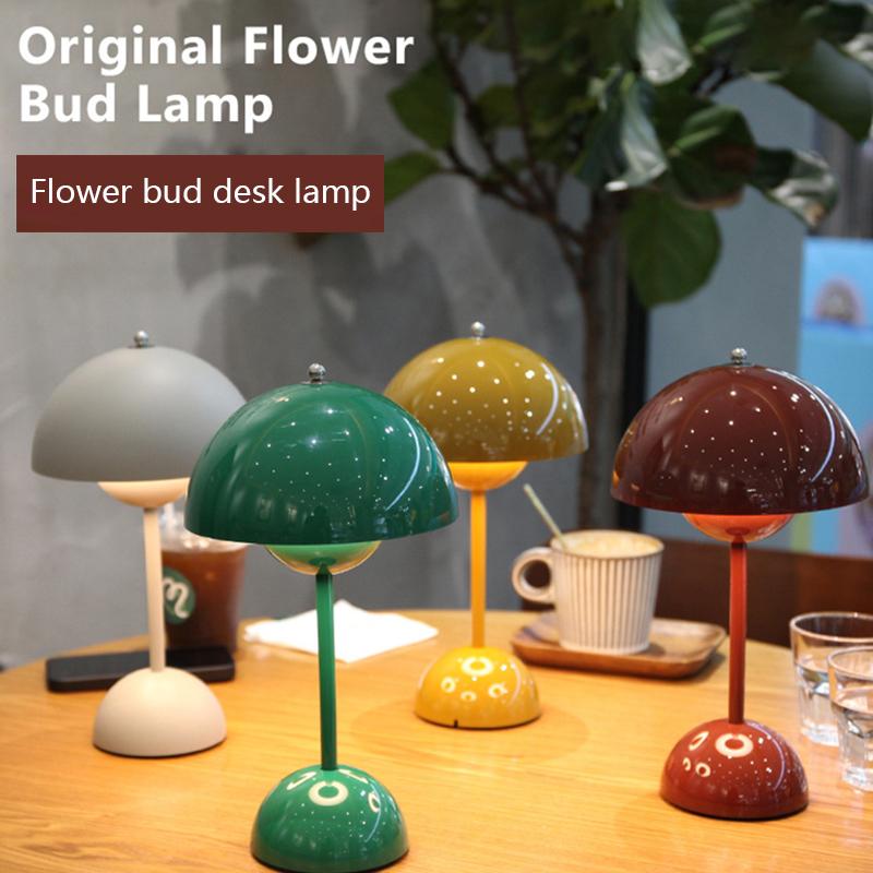 Kleine Schreibtischlampe für den Schreibtisch, nordisches minimalistisches Design, kreative Persönlichkeit, Schreibtisch, Schlafzimmer, Nachttisch, kabelloses Aufladen, USB, kleines Nachtlicht