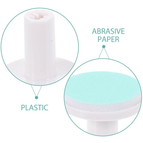 Beaupretty 12-Piece Baby Nail Grinding Head Replacement Pads for Electric Nail Trimmers, Convenient Design for Shaping Baby's Nails