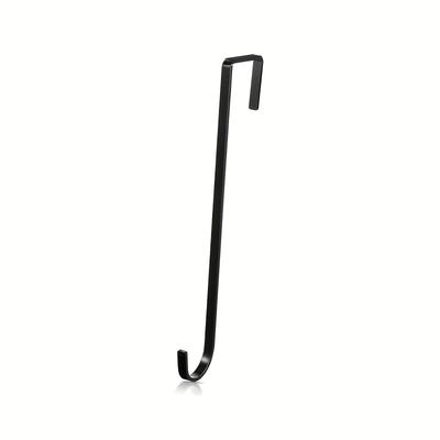 Unique 14.96'' Metal Door Hook for Halloween Christmas Easter Decor Swimming Pool Wreath Feeder Flat Hook Bird Bath Hook