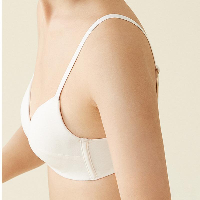 Letní krásná zadní bezešvá podprsenka Nastavitelná francouzská spodní prádlo Ženy shromažďují tenké košíčky podprsenky