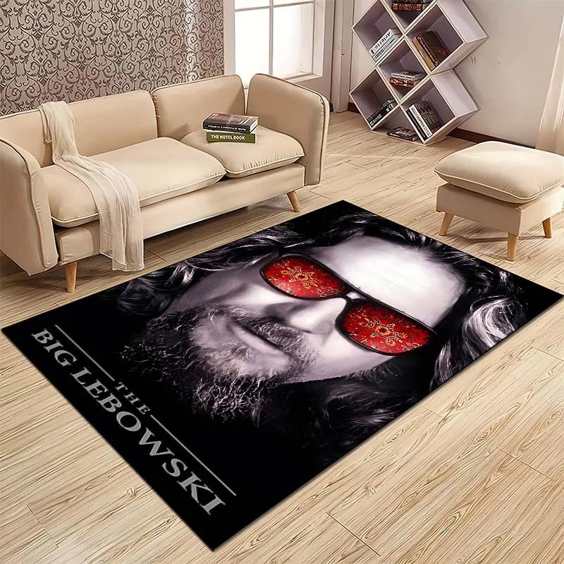 The Big L-Lebowski Pattern Carpet Kitchen MatEntrance Doormat Bedroom Floor Decoration Living Room Carpet Bathroom Anti-slip Rug