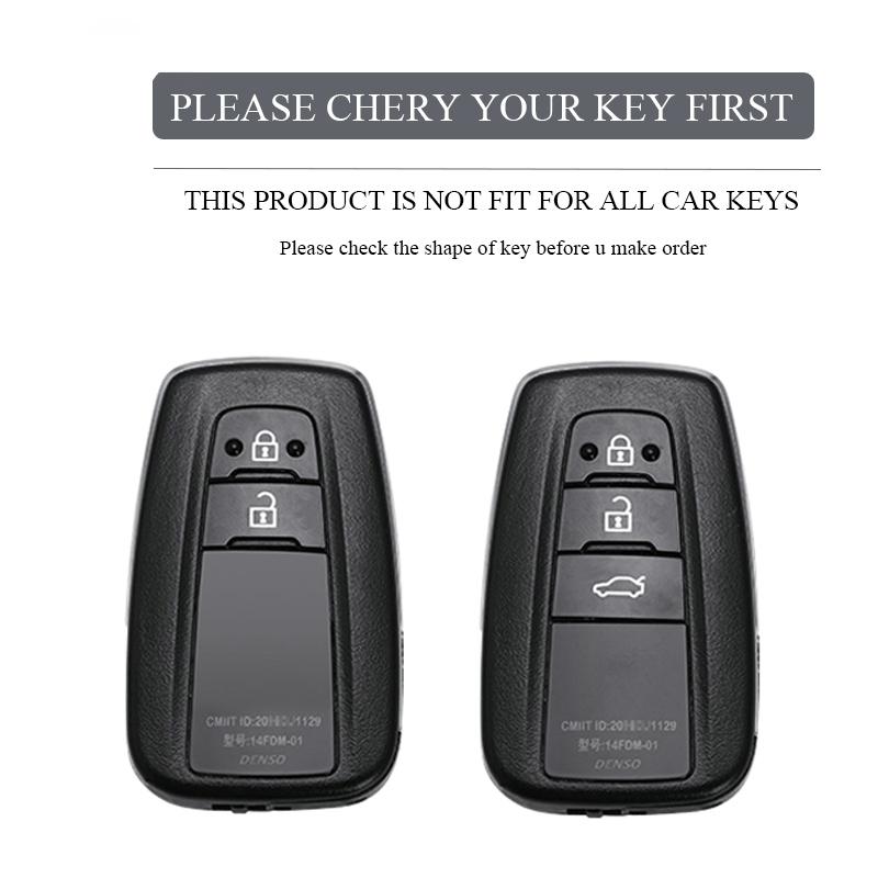 TPU Car Key Case Cover Shell Fob For Toyota Corolla Prius Camry CHR C-HR RAV4 Altis Land Cruiser Prado Keyless