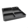 Silicone Tool Tray Screw Holder 3 Compartment Mat Multipurpose Storage Plate Parts with