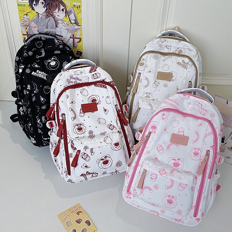 2025 Versatile Durable Backpack: Large Capacity for College & High School Students, Travel & Computer Use, Stylish Ins Design