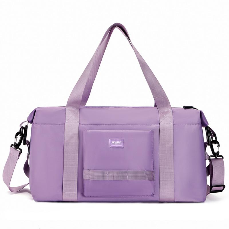 Fashionable, Simple, Lightweight, Large Capacity, Outdoor Portable Travel Bag, Dry and Wet Separation Sports Gym Bag, Business Trip Luggage Bag