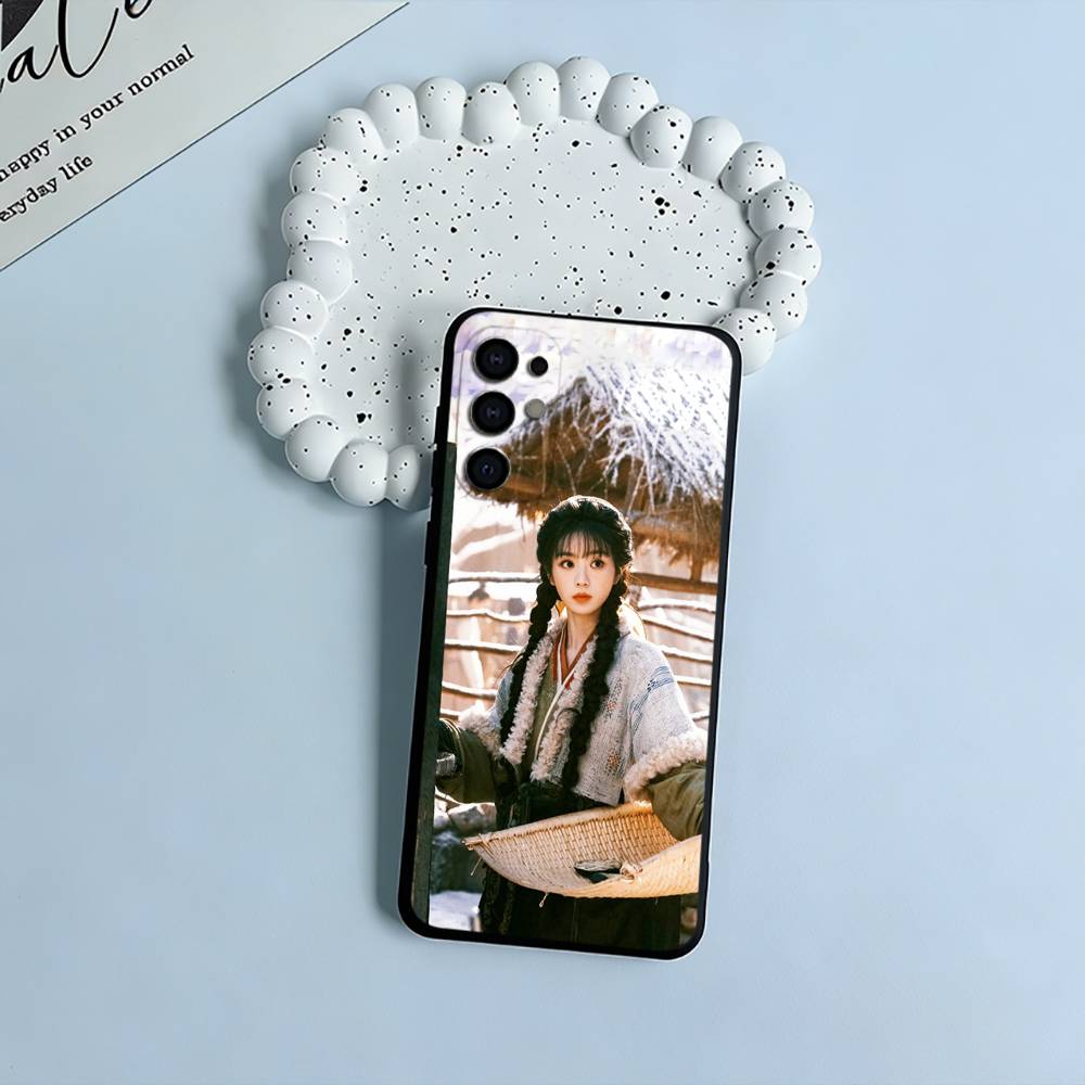 Zhang Linghe & Tian Xiwei Phone Case For Samsung S25,S24,S21,S22,S23,S30,Ultra,S20,Plus,Fe,Lite,Black Soft Silicone