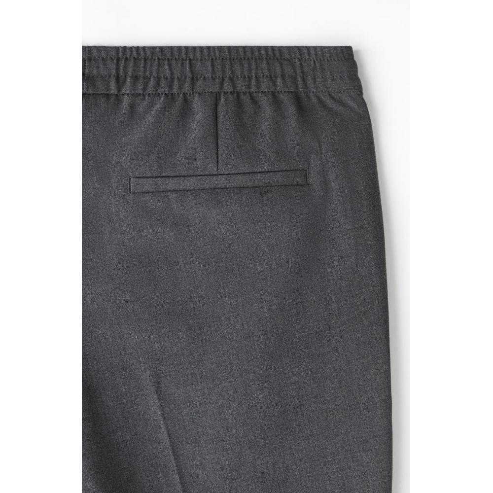 H M Tailored Jogger Pants sliM Fit Dark Grey
