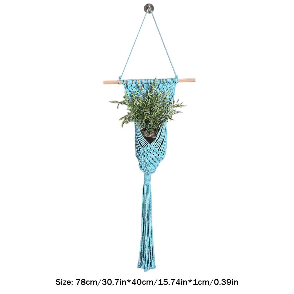 Macrame Woven Tapestry Bohemian Wall Hanging Tassel Fringe Tapestry Handmade Hanging Tassels Blanket for Bedroom Baby Nursery