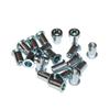 Cylindrical Rivet Nut Steel M12X20 . 20 Pcs. Range 1-4 . Smooth Sleeve