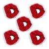 5 Pack Fashionable Christmas Hair Scrunchies Hair Ties for Ponytail Hair