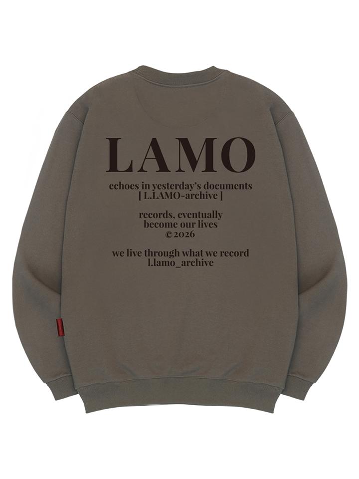 Ellamo Lamo Archive Sweatshirt Unisex Big Size S~4Xl (A Type)